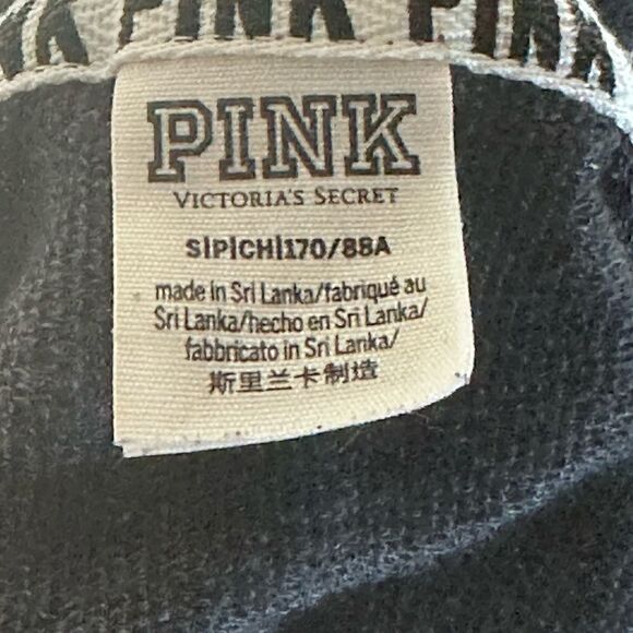 VS PINK Quarter Zip Sweatshirt w/ Sequins Size Small - Picture 5 of 8